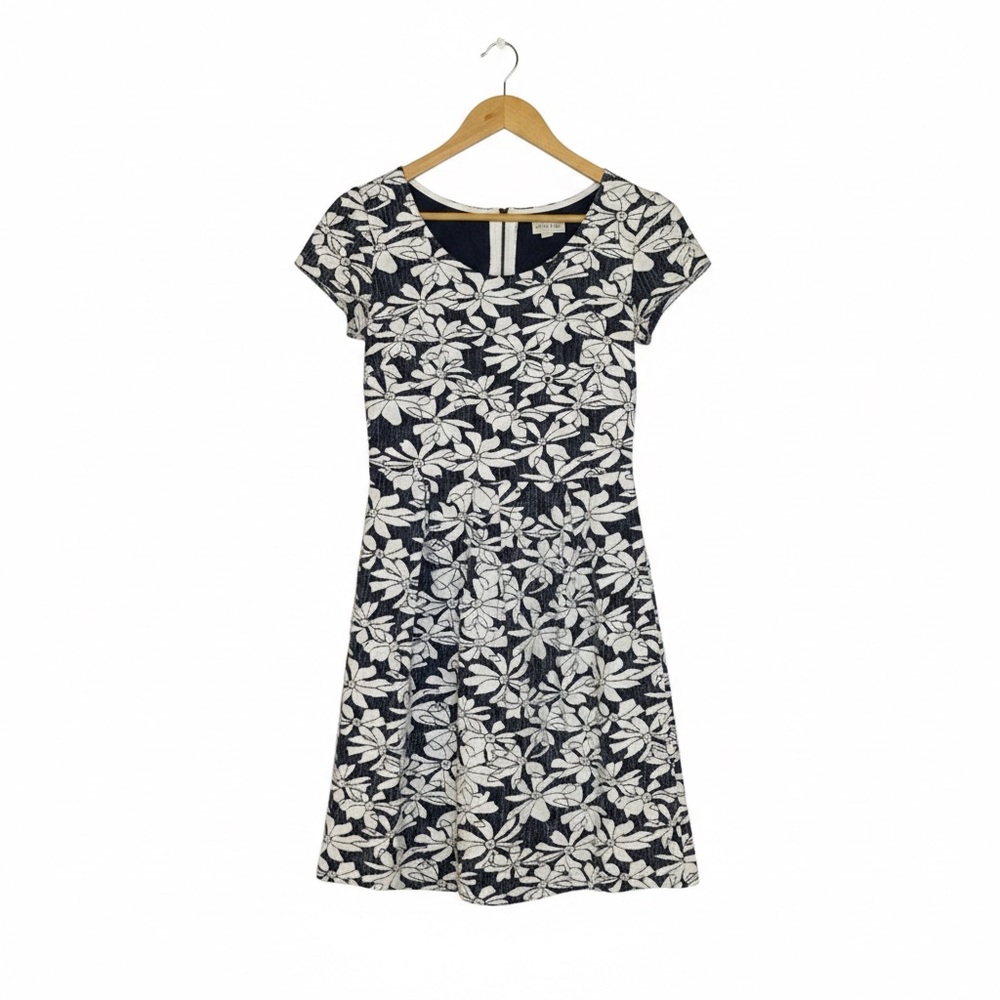 Maison Jules Womens Floral Mini Dress. Size XS
